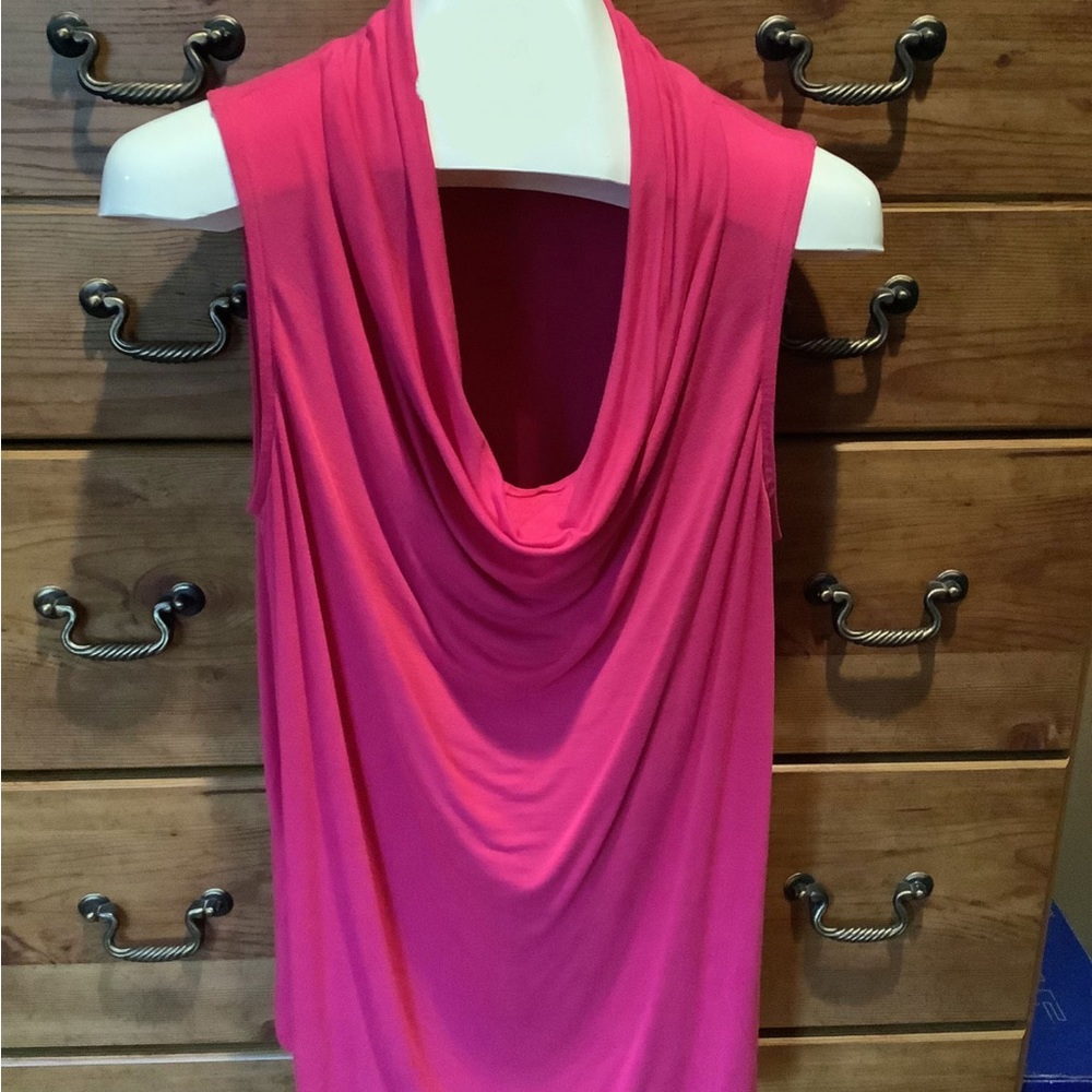 Studio tissue Jersey drape neck tank